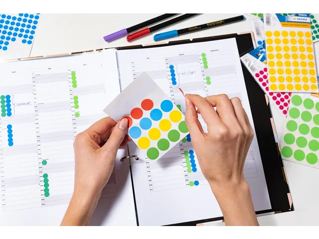 HERMA 2255 Multipurpose etiketten Rond 19mm Groen 1280 stuks