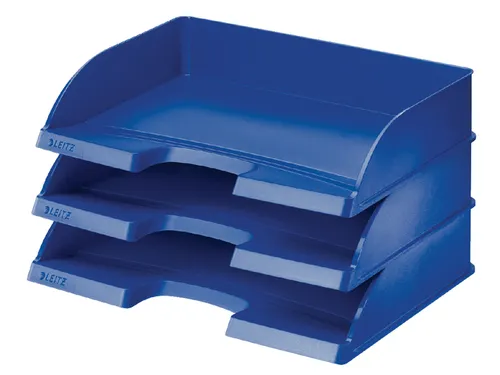 Brievenbak Leitz 5218 Plus dwars blauw A4+