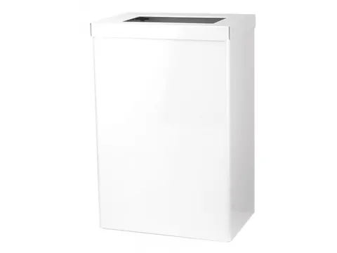 Santral Afvalbak open RVS Wit EBU18P 22 liter