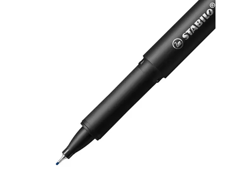 Fineliner STABILO dr!ver Fijne punt 0.4 mm Blauw