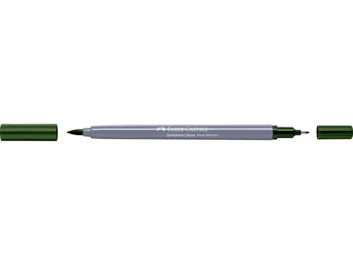 Duo aquarelmarker Goldfaber 267 dennengroen