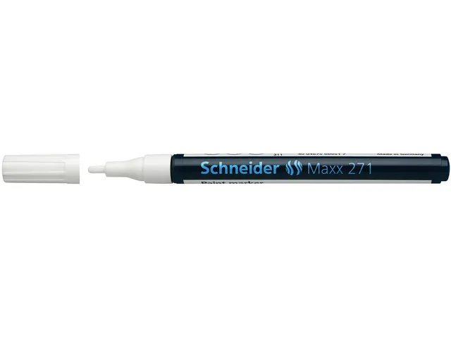 Lakmarker Schneider Maxx 271 1-2mm Wit