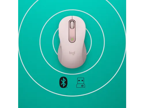 Logitech Signature M650 Muis Maat L Roze