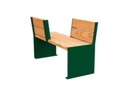 zitbank,B 1200mm,3latten,hout-zitting licht eikenhout,zitting H 450mm