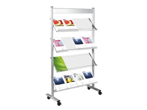 Folderrek Voor 16x Din A4 A 4 Crylglas Houders 1600x910x350