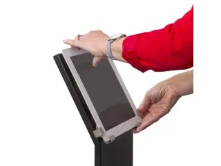 Trigrip Tablethouder Vloerstandaard Staal Zwart - 5