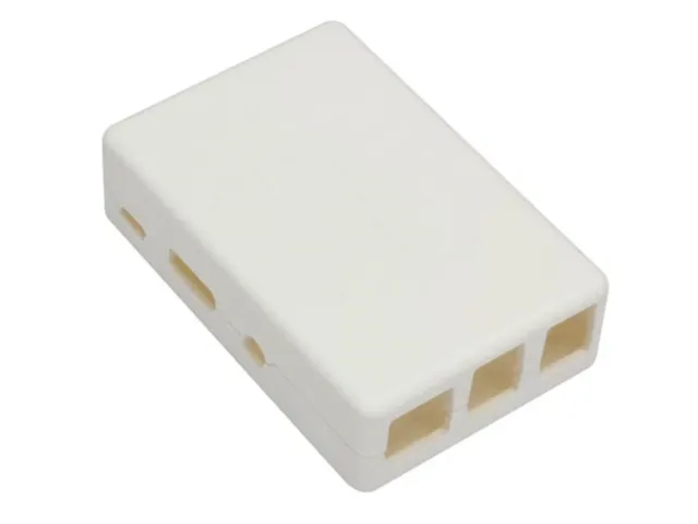 Behuizing Voor Raspberry PI B - WIT - Voor Raspberry PI B+, 2B En 3B