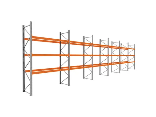 palletstelling,basis+5xaanbouw,HxBxD 3990x16900x1100mm,vakl. 3000kg