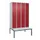 locker voor scheiding van kleding,HxBxD 2120x1200x815mm,4vak