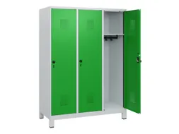 schoollocker,HxBxD 1630x1200x500mm,3vak,vak B 400mm,draaigrendel