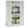 Roldeurkast Hxbxd 1660X1000X420Mm 3Legborden Ral7035