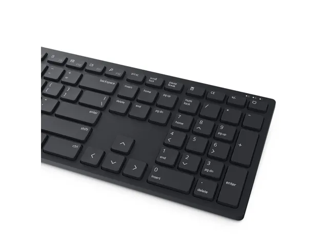 DELL KM5221W Toetsenbord Inclusief muis Kantoor Draadloos AZERTY Zwart