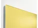 Glas Magneetbord Sigel Artverum mat pastelgeel 60x40cm