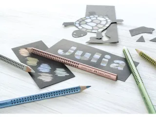 Kleurpotlood Faber-Castell Jumbo GRIP 81 goud - 3