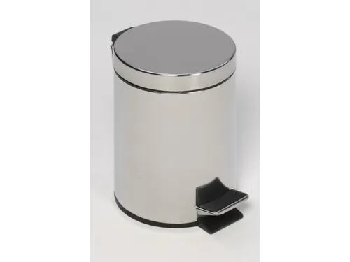 RVS pedaalemmer,20l,HxØ 450x290mm,binnenbak kunststof,romp gepolijst