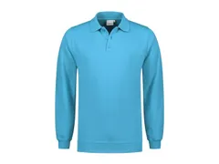 Santino Robin polosweater, aqua blauw, maat S, per stuk