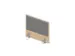 panneau de rehausse,p. table de bureau,NE-érable,BN8078-gris