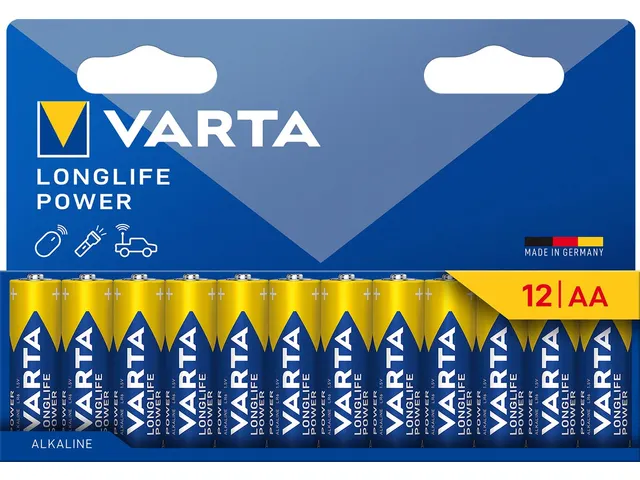 Longlife Power AA Batterijen pak à 12 stuks