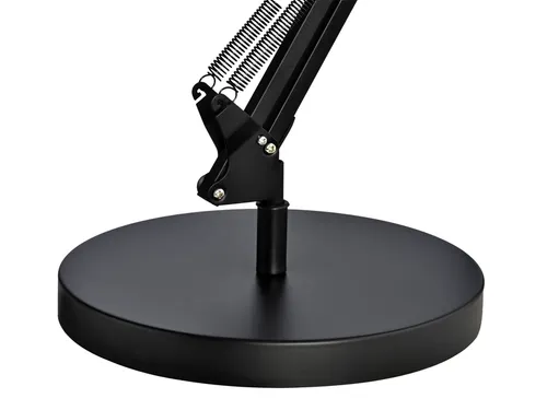 Unilux Success 66 bureaulamp met klem en voet Zwart