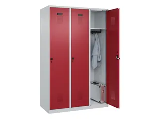 locker,HxBxD 1850x1200x500mm,3vak,vak B 400mm,draaigrendel - 1