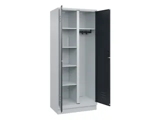 wasgoedverdeelkast,HxBxD 1950x800x500mm,vak B 400mm,cilinderslot - 2