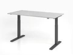 Elektrisch in hgte vst. zit-sta-bureau,HxBxD 700-1200x1600x800mm