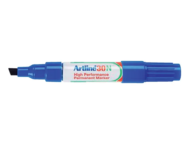 Viltstift Artline 30 schuin 2-5mm blauw