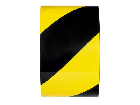 Markeertape Vinyl L 33M B 75Mm Geel/zwart