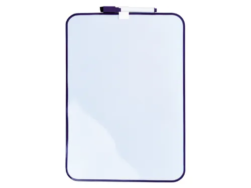 Whiteboard Desq 24x34cm + marker paars profiel