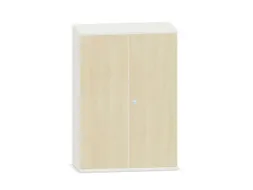 kantoorkast,HxBxD 1150x800x430mm,decor romp wit,decor front esdoorn