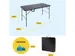 Table pliante Brasq 120x60x74mm FT120 noir