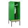 locker met bank,HxBxD 2120x800x815mm,2vak,vak B 400mm,draaigrendel