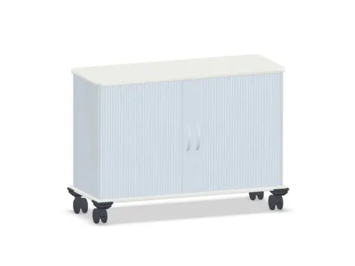 jaloeziedeurkast,HxBxD 720x1000x400mm,1xhouten vloer,decor romp wit