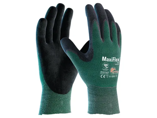 ATG MaxiFlex Cut 34-8743 snijbestendige nitril handschoen maat 11 12pr