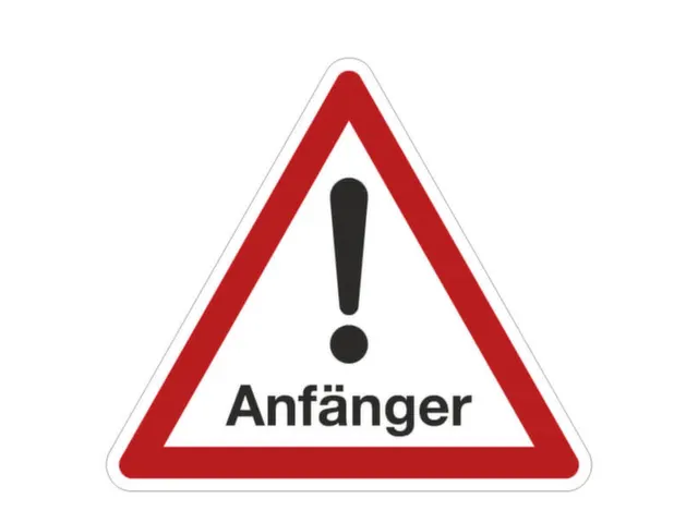 driehoekig bord,Beginners,PVC,rood/wit/zwart,om te verlijmen