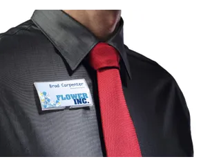 Badge Durable 8212 Click Fold met magneet 40x75mm - 5