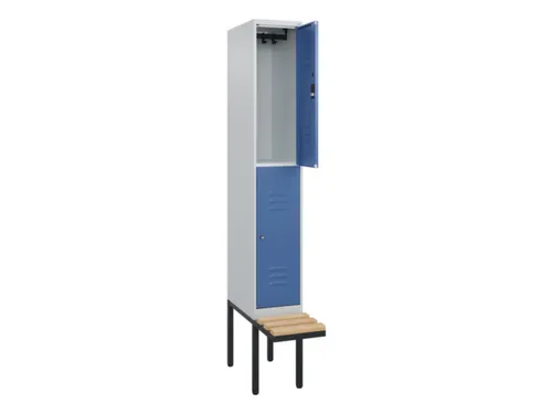 Dubbeldekse dekenkist,HxBxD 2120x300x815mm,1x2vak.,vak B 300mm