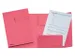 Dossiermap Esselte folio 3 kleppen manilla 275gr roze