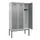 locker,HxBxD 2120x1200x500mm,3vak,vak B 400mm,cil.-slot,voetonderstel