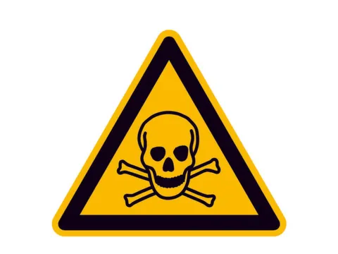 Waarschuwingsbord,V. Binnen/Buiten,Waarschuwing: Giftige Stoffen