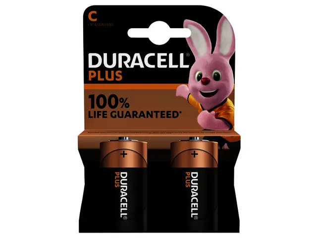 Batterij Duracell Plus 2x C