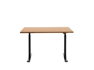 Elektrisch ihv bureau,HxBxD 700-1200x1200x800mm,blad beuken - 1