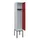 locker,HxBxD 2120x400x500mm,1vak,vak B 400mm,draaigrendel