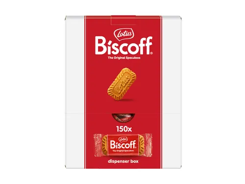 Koekjes Lotus Biscoff speculoos dispenser 150 stuks