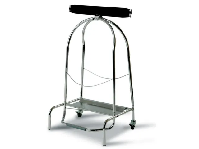 vuilniszakstandaard,v. 1x110l,HxBxD 940x550x425mm,frame gepolijst