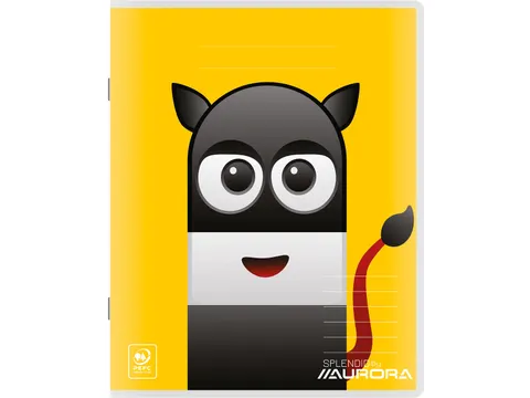 Writing 60 kladschrift 96 bladzijden gelijnd Monsters