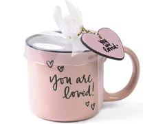 Giftset Èccolo DL mok 580ml en sleutelhanger You are Loved