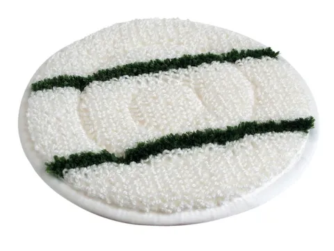 Pad,v. orbitale/eenschijfsmachine,Ø 432mm,wit/zwart