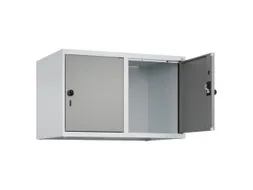 opzetkast,v. locker,2vak.,vak B 400mm,HxBxD 500x800x500mm,draaigrendel