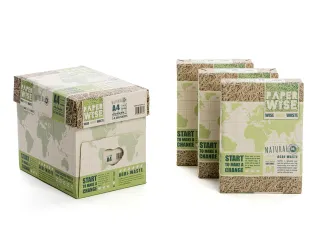 Kopieerpapier PaperWise A4 Natural 72 gram doos a 5 pakken - 1